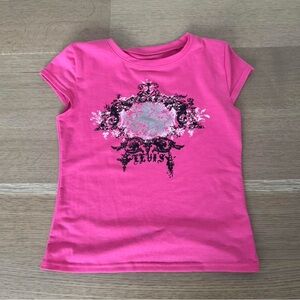 Pink Graphic Kids T-Shirt